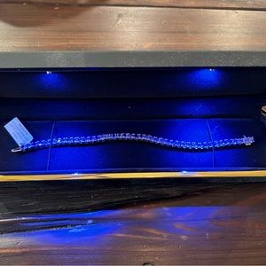 Blue Tanzanite Tennis Bracelet